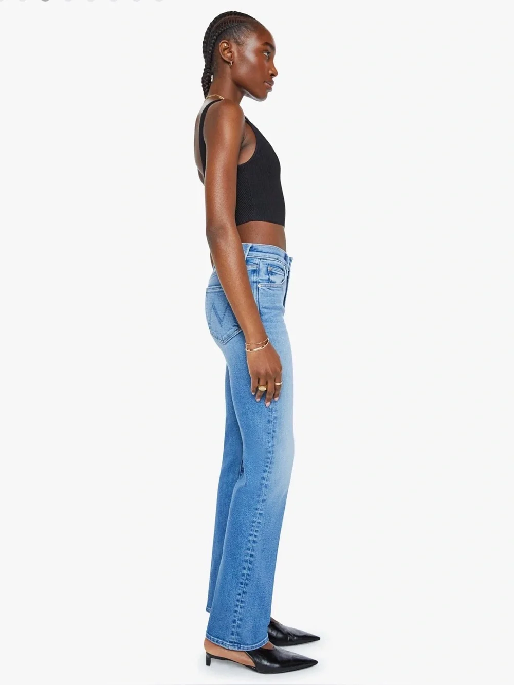 MOTHER denim • the kick it in fan favorite wash size 28 Like new - Picture 2 of 16